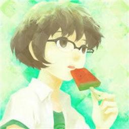 吃瓜头像卡通女生,趣味横生的形象演绎